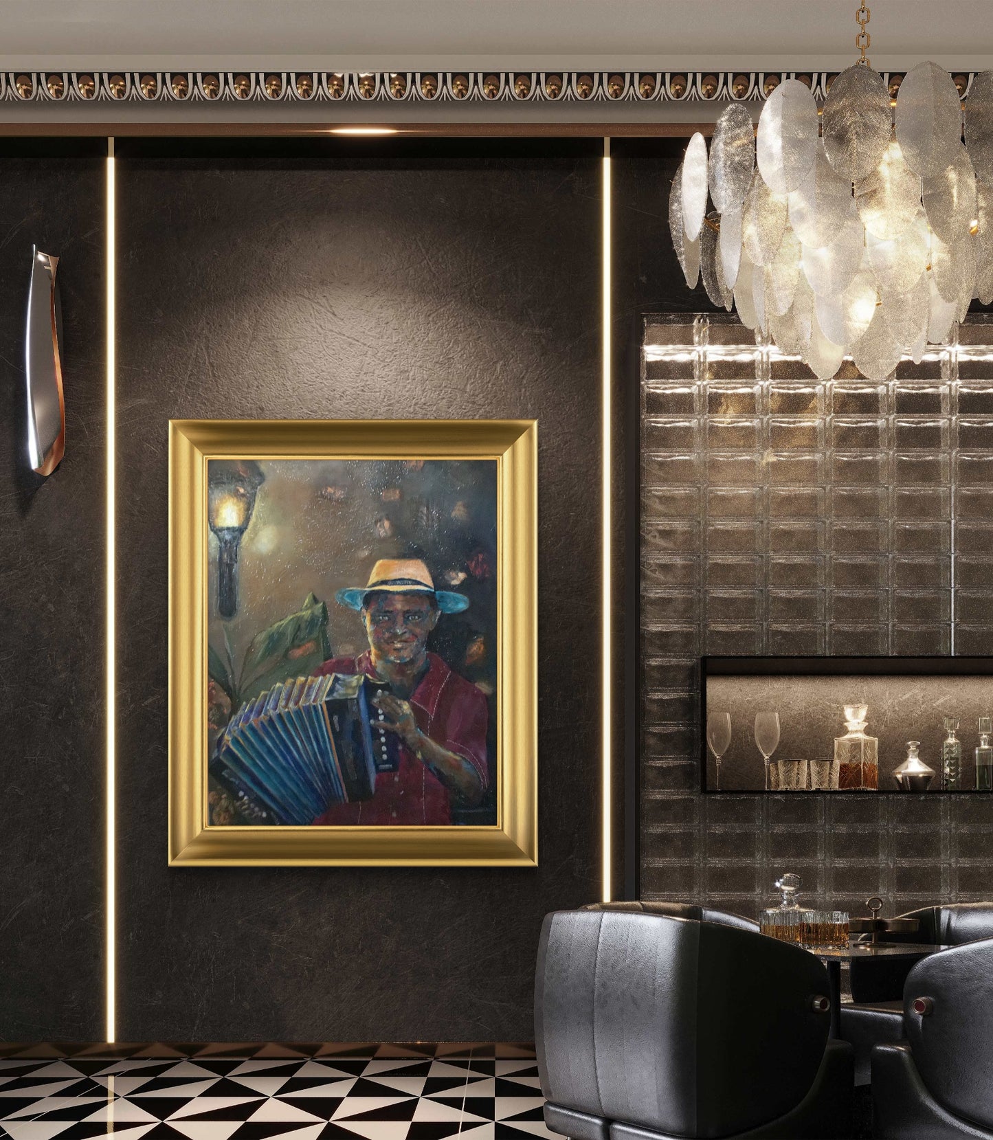 Acordionista - Fine Art Print