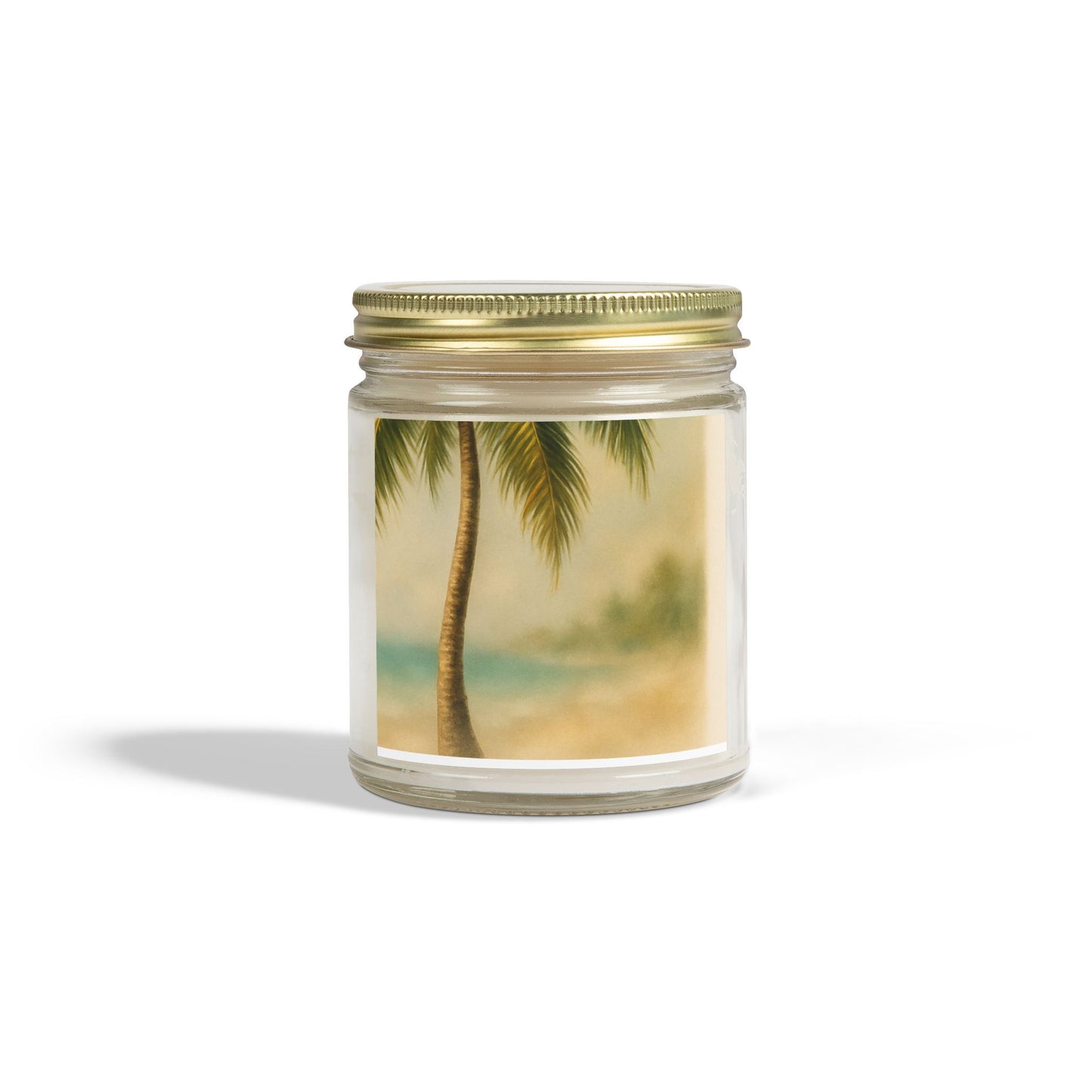 Tropical Scented Candles - Coconut Apricot Wax for Relaxation, Home Decor, Gifts, Beach Vibes, Aromatherapy, and Self-Care
