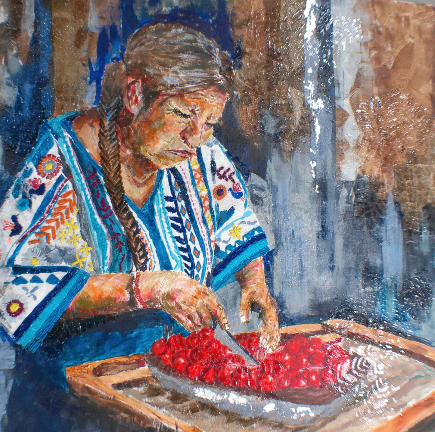 Abuela's Kitchen - Fine Art Print