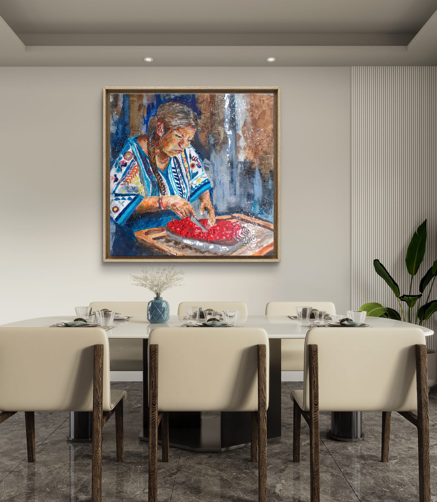 Abuela's Kitchen - Fine Art Print