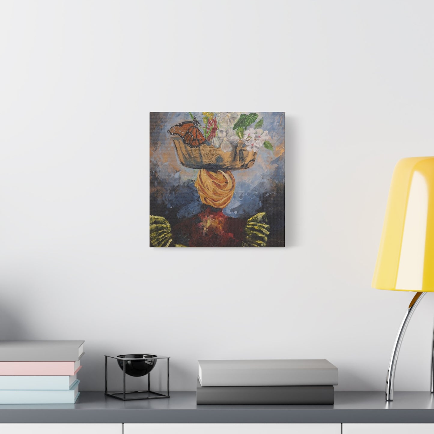 "Proverbs 31" Print on Matte Canvas - Elder Woman Preparing Fruit | Stretched 1.25" Wall Art