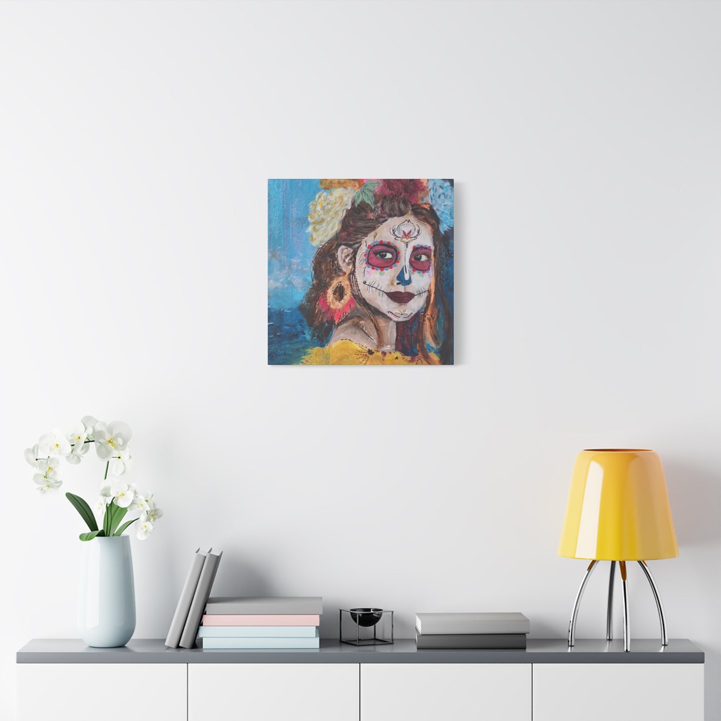 "Sea Sugar" Print on Matte Canvas - Young Woman Leaving Her Past Behind | Stretched 1.25" Wall Art