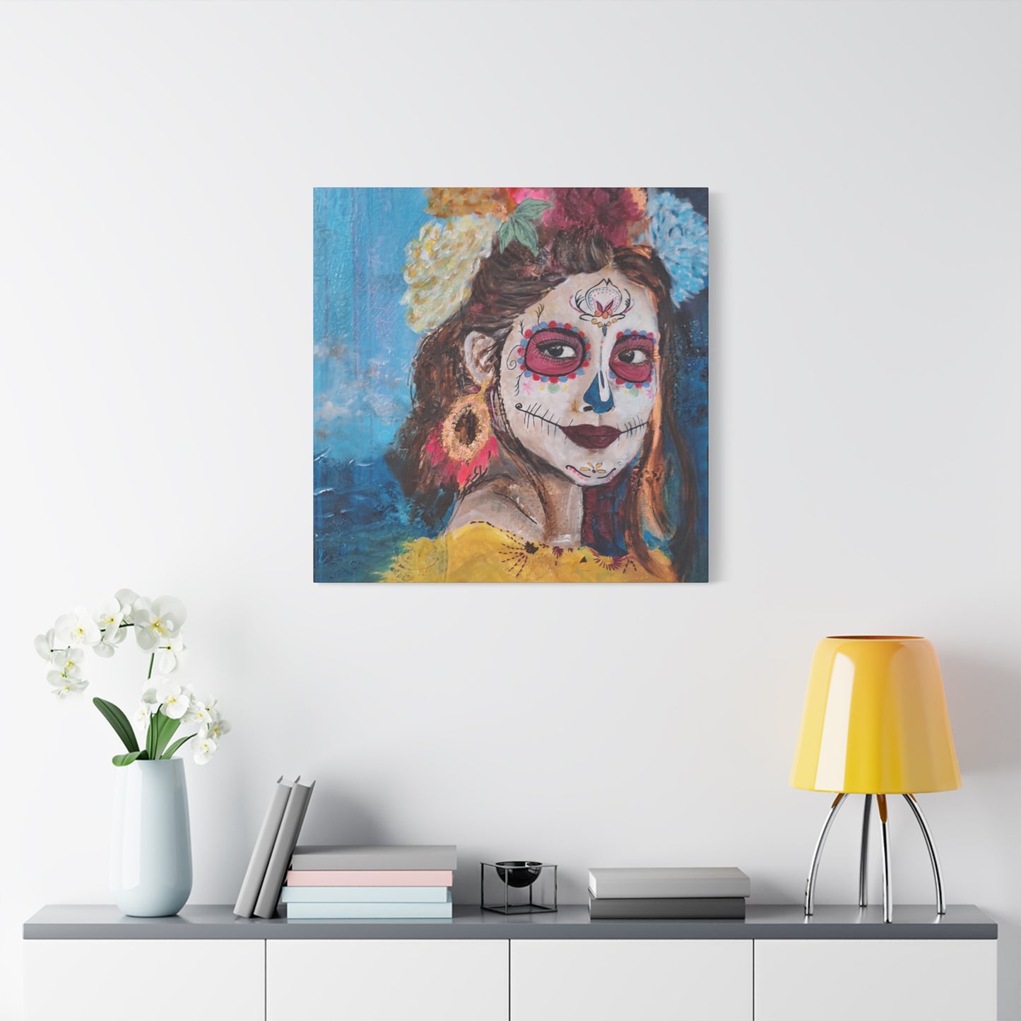 "Sea Sugar" Print on Matte Canvas - Young Woman Leaving Her Past Behind | Stretched 1.25" Wall Art