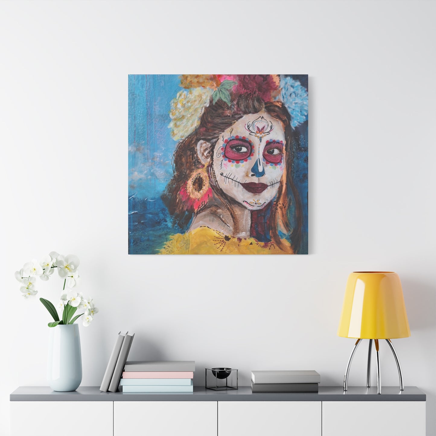 "Sea Sugar" Print on Matte Canvas - Young Woman Leaving Her Past Behind | Stretched 1.25" Wall Art