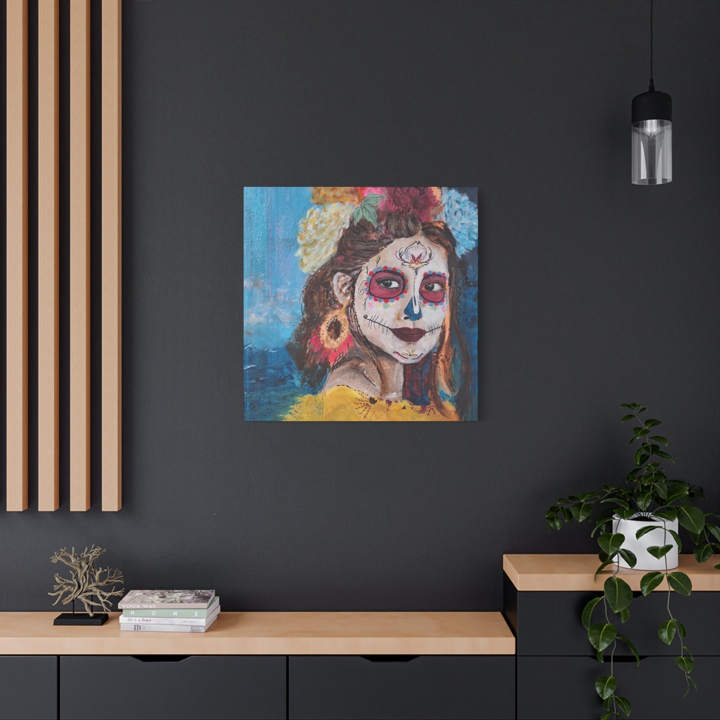 "Sea Sugar" Print on Matte Canvas - Young Woman Leaving Her Past Behind | Stretched 1.25" Wall Art