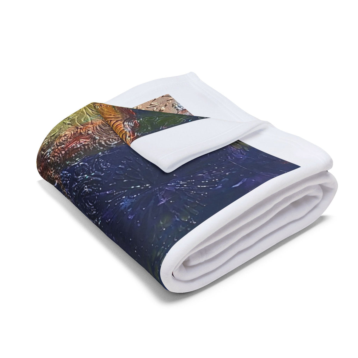 Empty Handed, Full Hearted Fleece Blanket