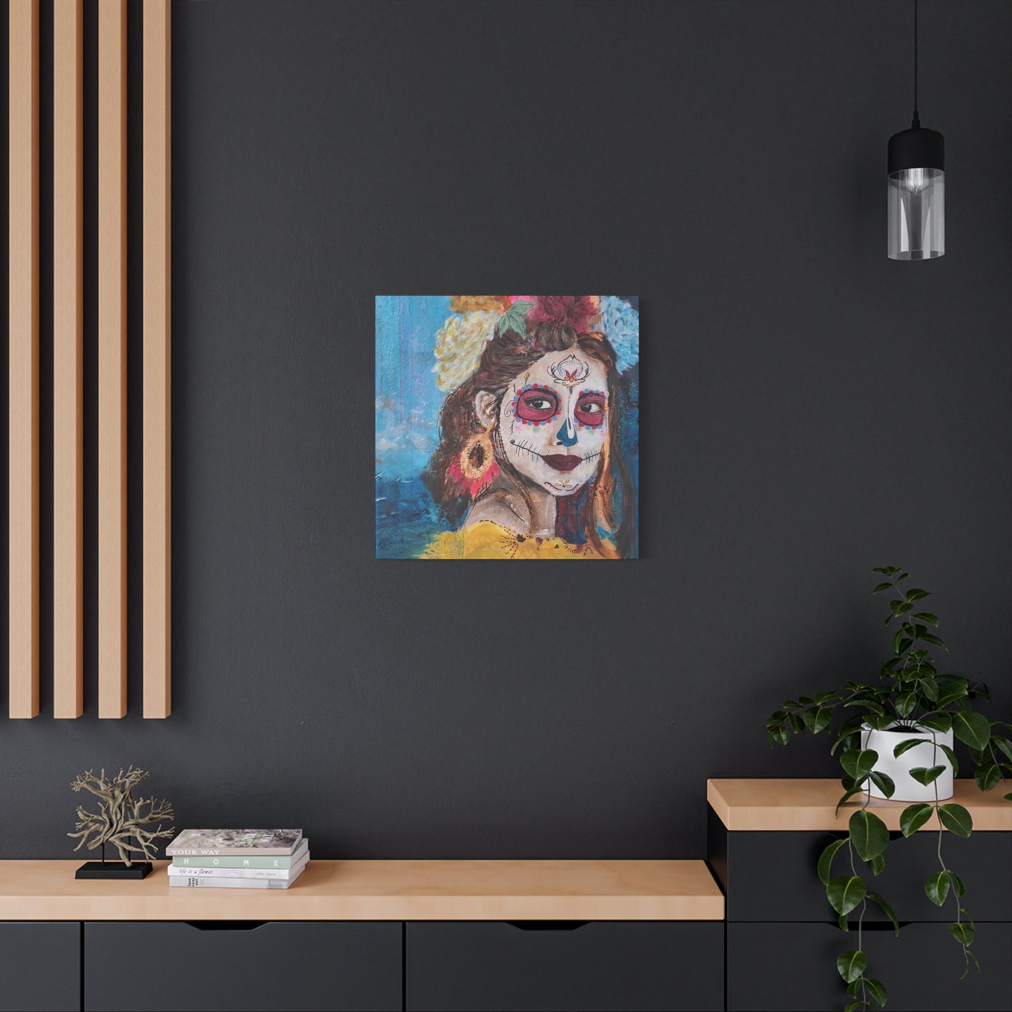 "Sea Sugar" Print on Matte Canvas - Young Woman Leaving Her Past Behind | Stretched 1.25" Wall Art