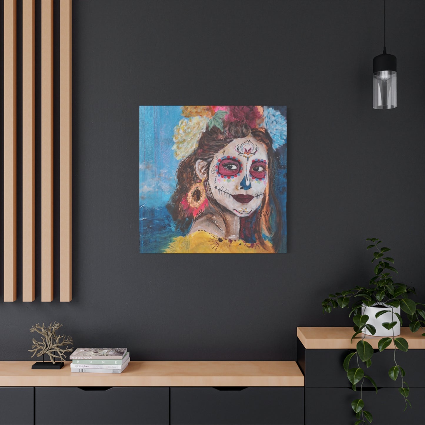 "Sea Sugar" Print on Matte Canvas - Young Woman Leaving Her Past Behind | Stretched 1.25" Wall Art