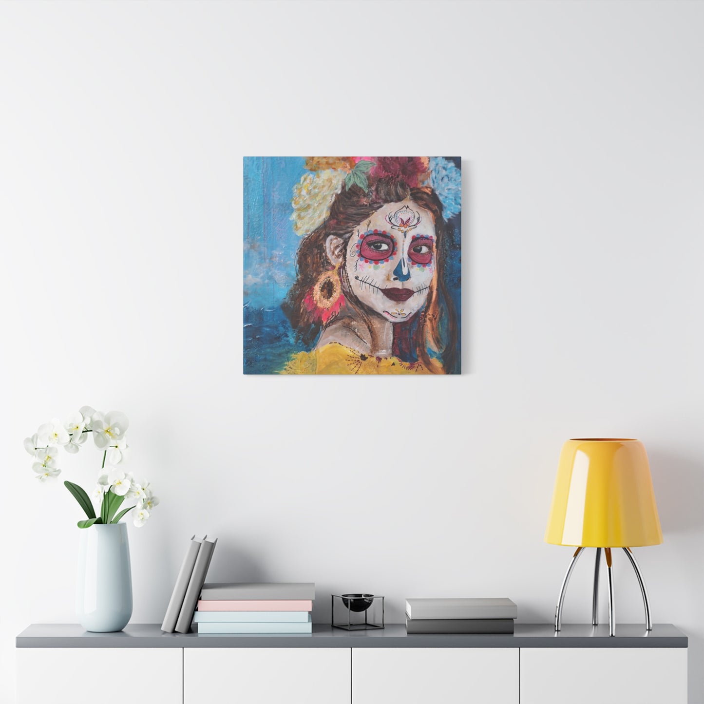 "Sea Sugar" Print on Matte Canvas - Young Woman Leaving Her Past Behind | Stretched 1.25" Wall Art