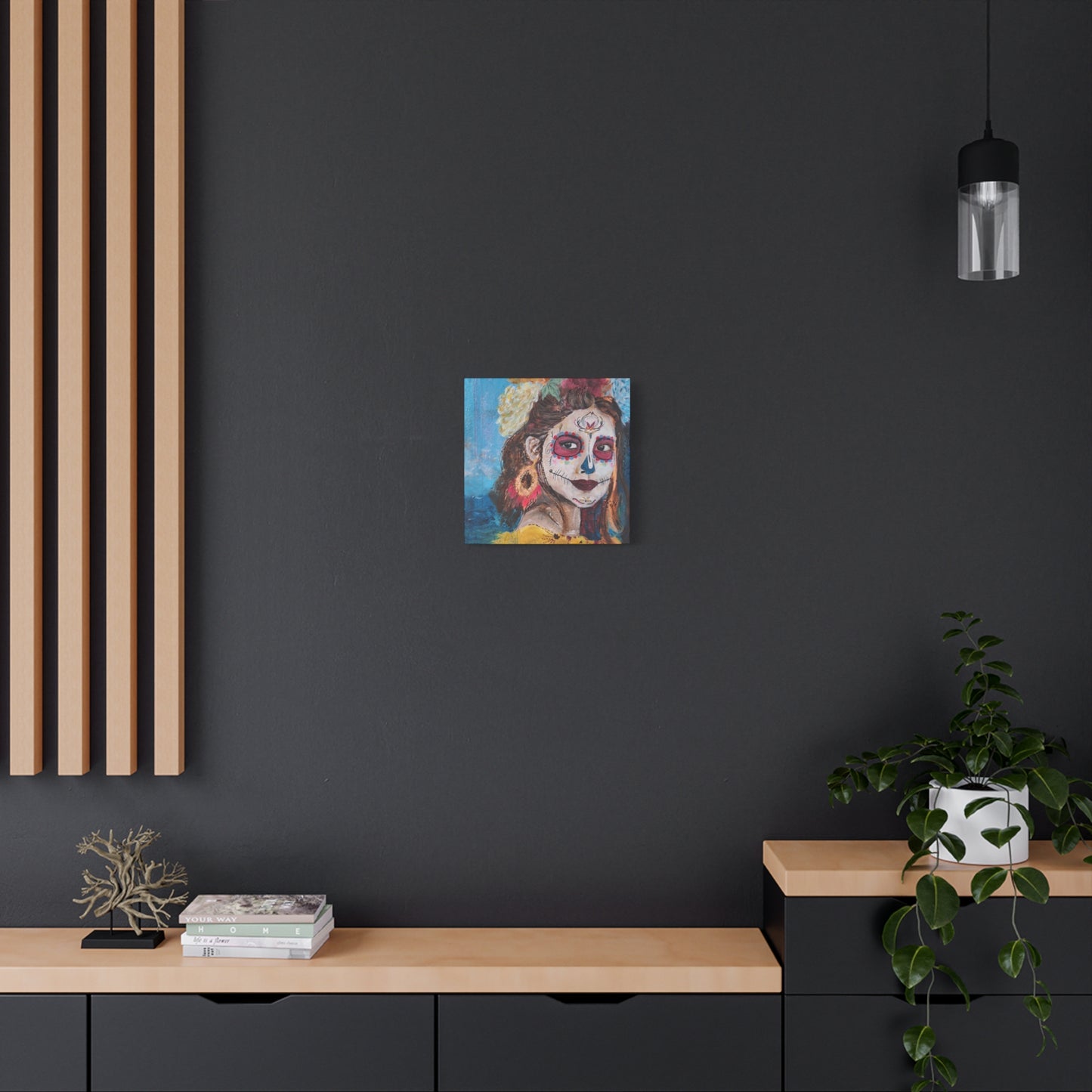 "Sea Sugar" Print on Matte Canvas - Young Woman Leaving Her Past Behind | Stretched 1.25" Wall Art