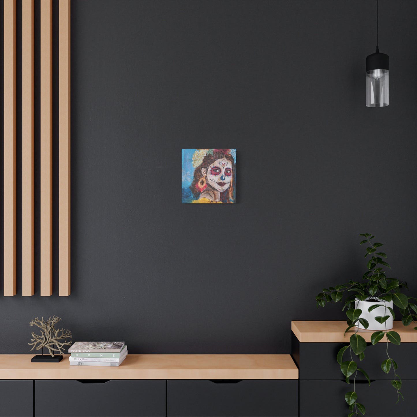 "Sea Sugar" Print on Matte Canvas - Young Woman Leaving Her Past Behind | Stretched 1.25" Wall Art